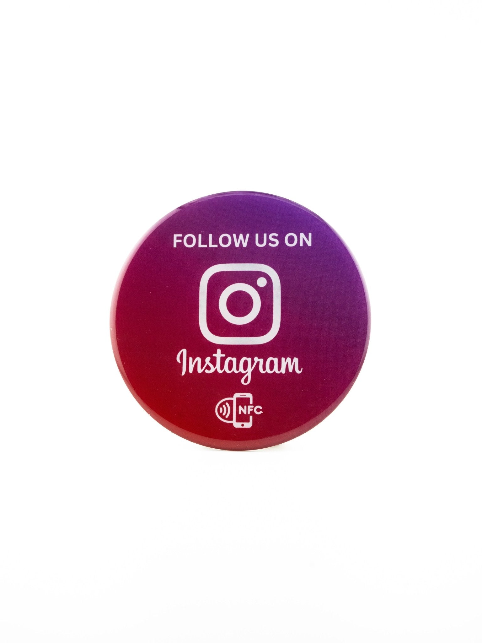 Hochwertiger NFC - Aufkleber für mehr Instagram - Follower - Custom Ratings